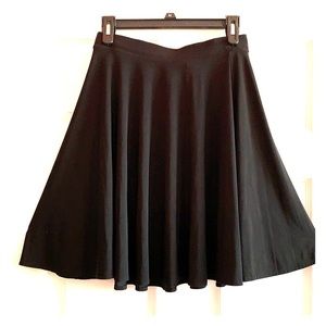 I•N•C Silky Smooth Black Skirt